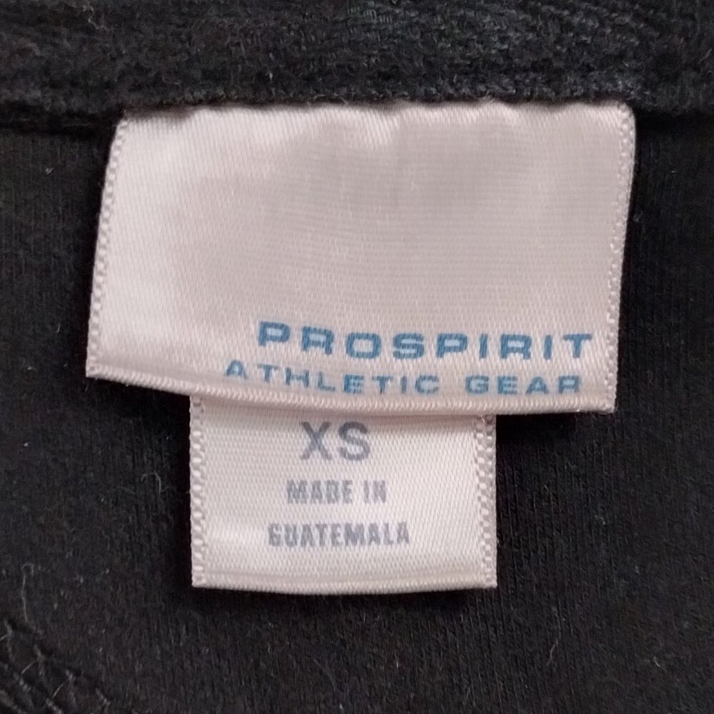 Prospirit Athletic Gear Hooded Zip-Up Black Vest w/ Pockets - Picture 5 of 5